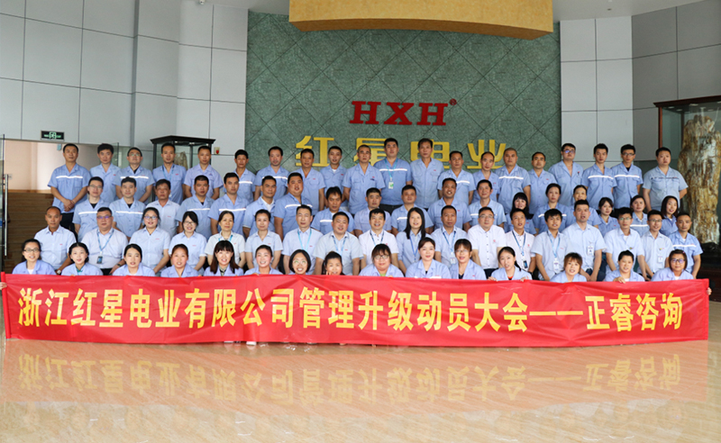 紅星閃耀，追云逐電——熱烈祝賀紅星電業(yè)攜手正睿咨詢啟動系統(tǒng)管理升級項目！