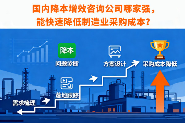 國內(nèi)降本增效咨詢公司哪家強(qiáng)，能快速降低制造業(yè)采購成本？