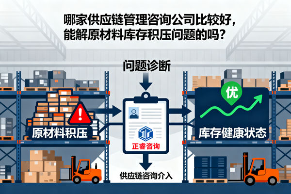 哪家供應(yīng)鏈管理咨詢公司比較好，能解原材料庫存積壓?jiǎn)栴}的嗎？
