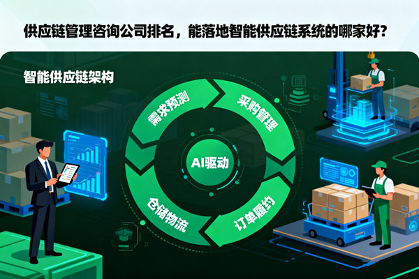 供應鏈管理咨詢公司排名，能落地智能供應鏈系統(tǒng)的哪家好？