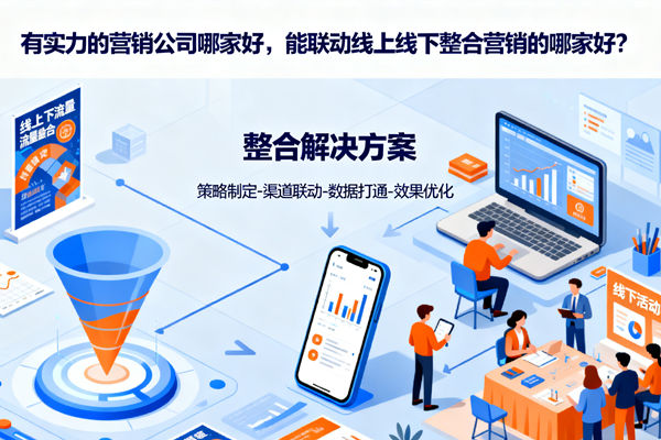 有實力的營銷公司哪家好，能聯(lián)動線上線下整合營銷的哪家好？