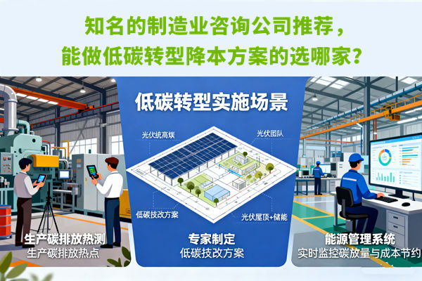 知名的制造業(yè)咨詢公司推薦，能做低碳轉(zhuǎn)型降本方案的選哪家？