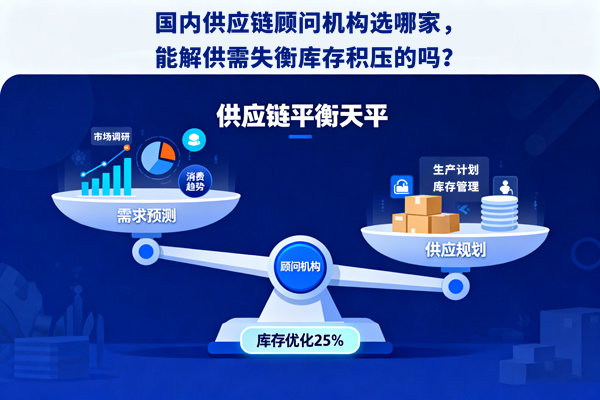 國內供應鏈顧問機構選哪家，能解供需失衡庫存積壓的嗎？